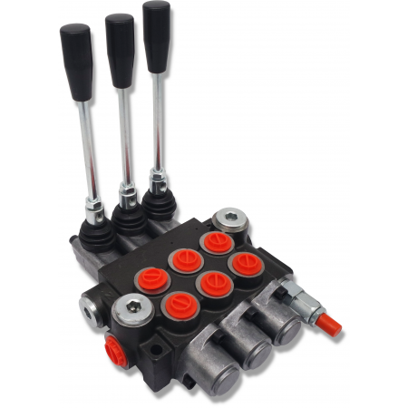 ROZDZIELACZ HYDRAULICZNY 3 SEKCYJNY 40L